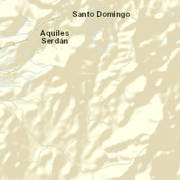 Aquiles Serdán Street Map