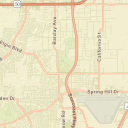 Ayers Florida Street Map