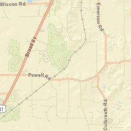 Tooke Lake Junction Florida Street Map