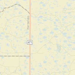 Clay Sink Florida Street Map