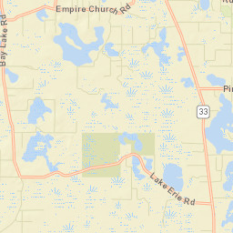 Bay Lake Florida Street Map
