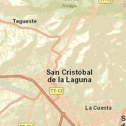 La Laguna Street Map