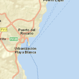 Puerto del Rosario Street Map