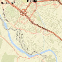 Faridabad District Street Map