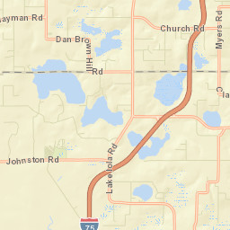 Jessamine Florida Street Map
