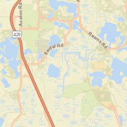 Horizon West Street Map