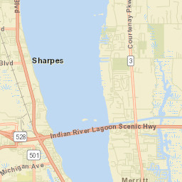 Williams Point Florida Street Map