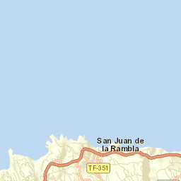San Juan de la Rambla Street Map