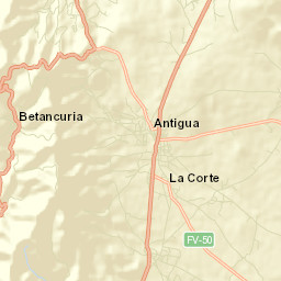 Antigua Street Map