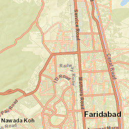 Faridabad Street Map