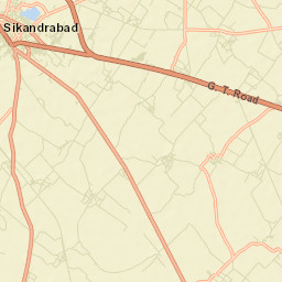 Sikandarabad Street Map