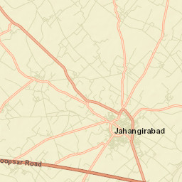 Jahangirabad Street Map