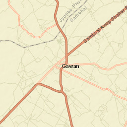 Gawan Street Map
