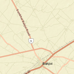 Bahjoi Street Map