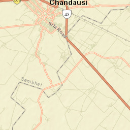 Chanduasi Street Map