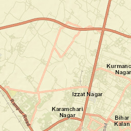 Bareilly Street Map