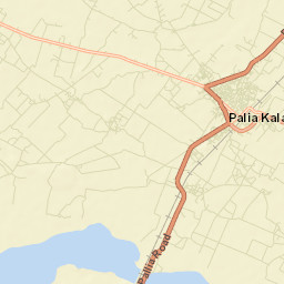 Palia Kalan Street Map