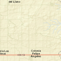 Colonia Felipe Ángeles Street Map