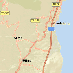 Güimar Street Map