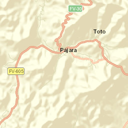 Pájara Street Map