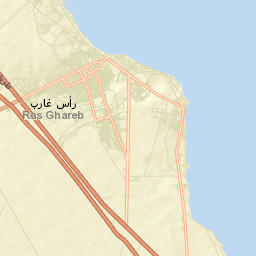 Ras Gharib Street Map