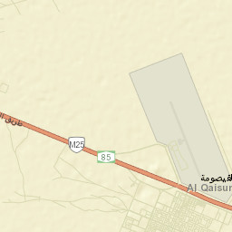Qaisumah Street Map