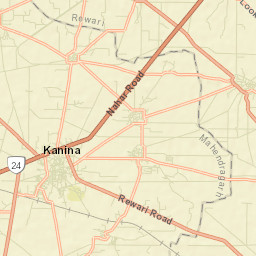 Kanina Khas Street Map