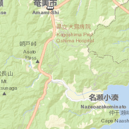 Amami Shi Street Map