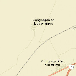 Río Bravo Street Map
