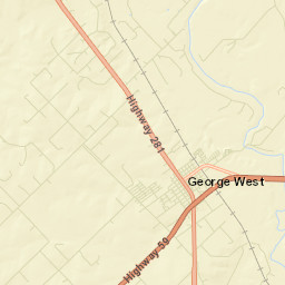 George West Street Map