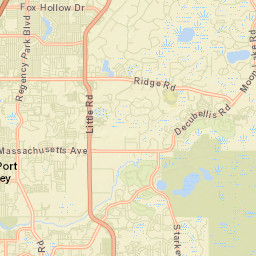 Jasmine Estates Florida Street Map