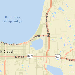 Runnymede Florida Street Map