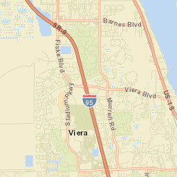 Viera Florida Street Map