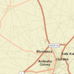 Chidawa Street Map