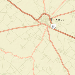 Shikarpur Street Map
