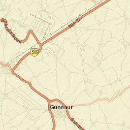 Gunnaur Street Map