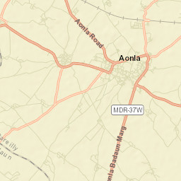 Aonla Street Map