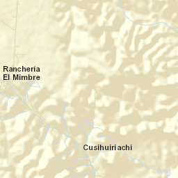 Cusihuiriachi Street Map