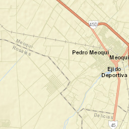 Congregación Ortíz Street Map