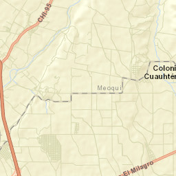 Colonia Terrazas Street Map
