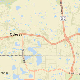 Odessa Florida Street Map