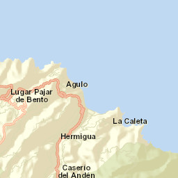 Agulo Street Map