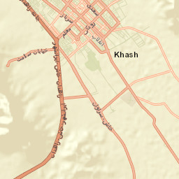 Khash Street Map