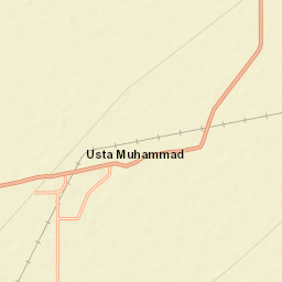 Usta Muhammad Street Map