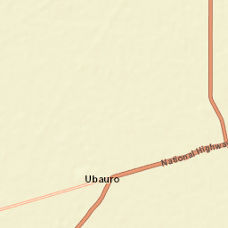 Ubauro Street Map