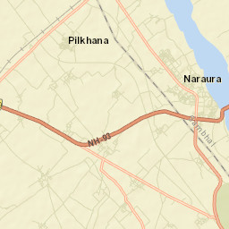 Narora Street Map