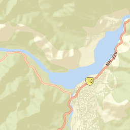 Along Street Map