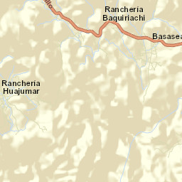 Basaseachic Street Map