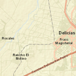 El Molino Street Map