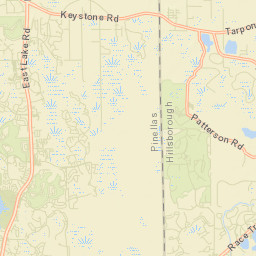 East Lake Florida Street Map